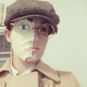 Richard Harrow Mask On