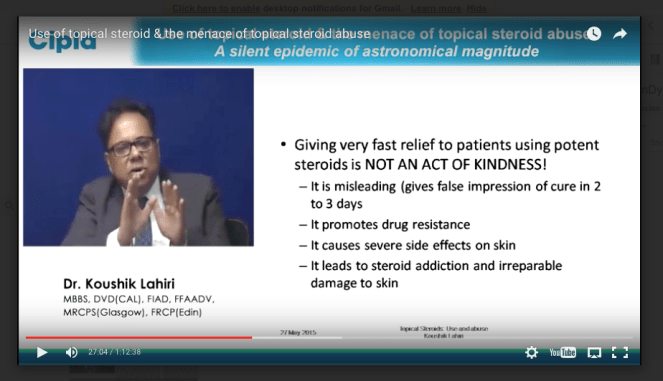 SPEEDY USE OF STEROIDS